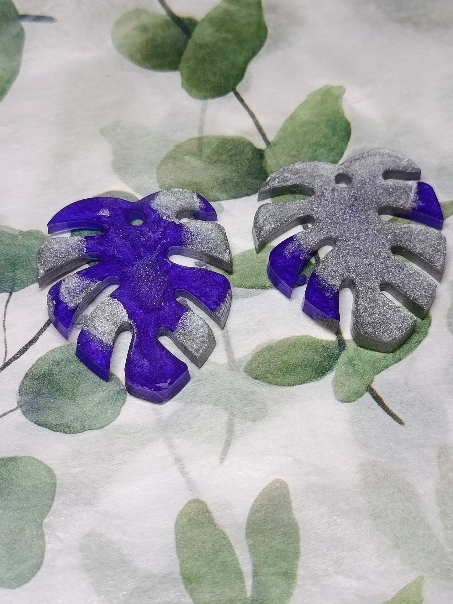 Boucle d'oreille Monstera Grand Modèle 🌿