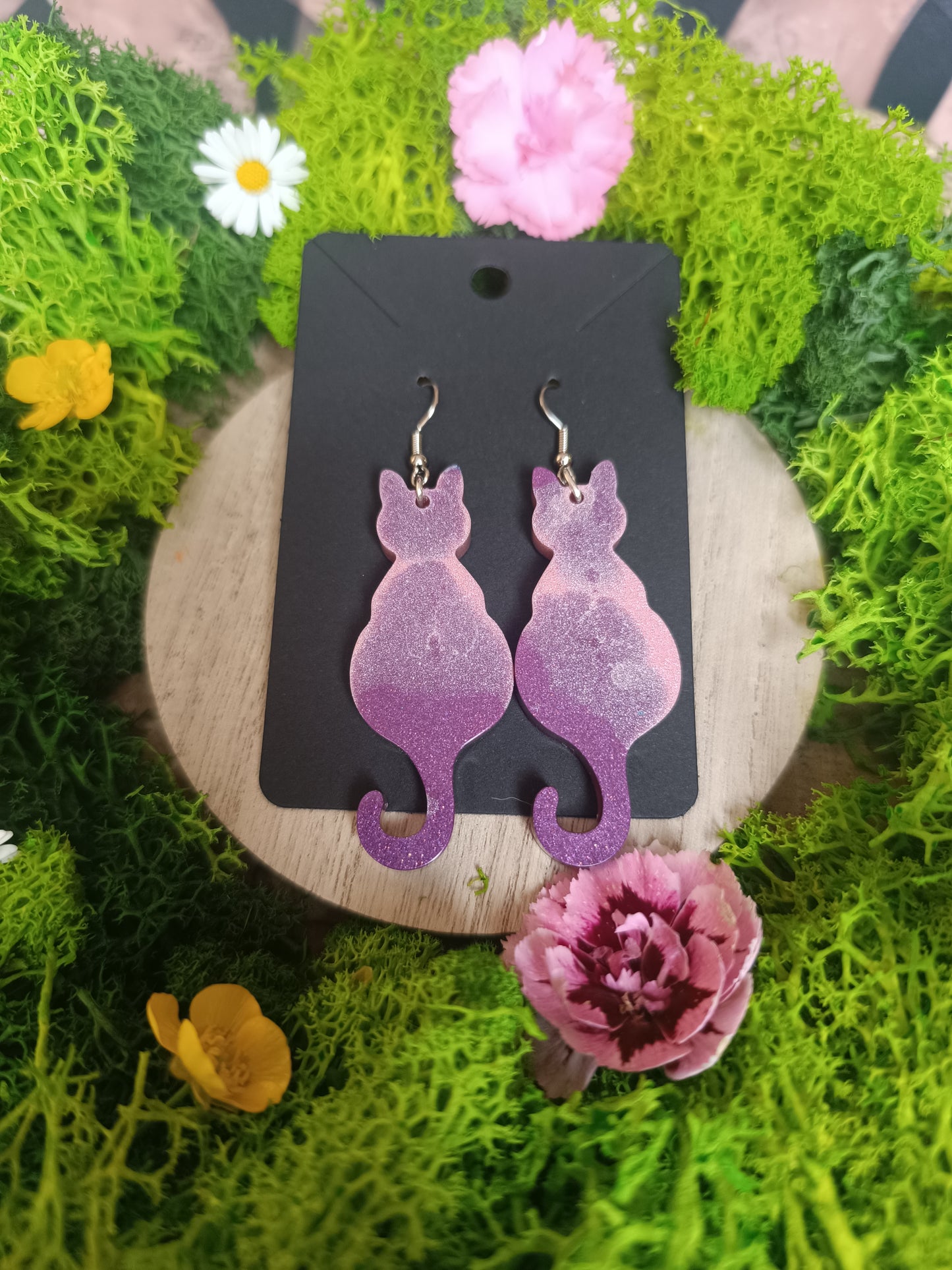 Boucle d'oreille 🐾 Élégance Mystique ✨ plusieurs modèles