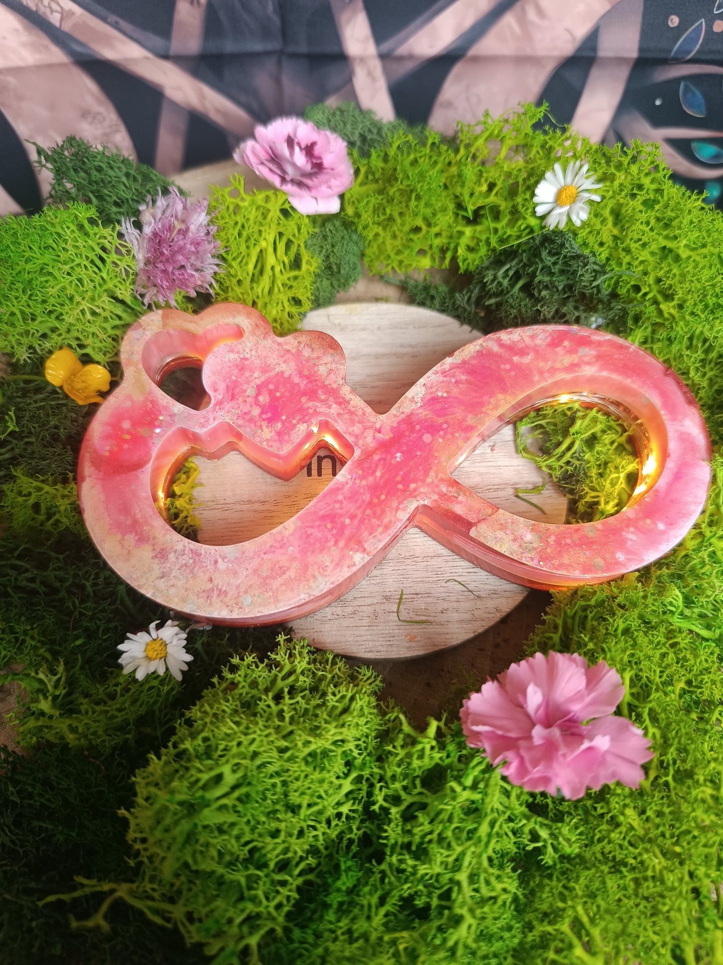 Infini avec led lumineuse intégré