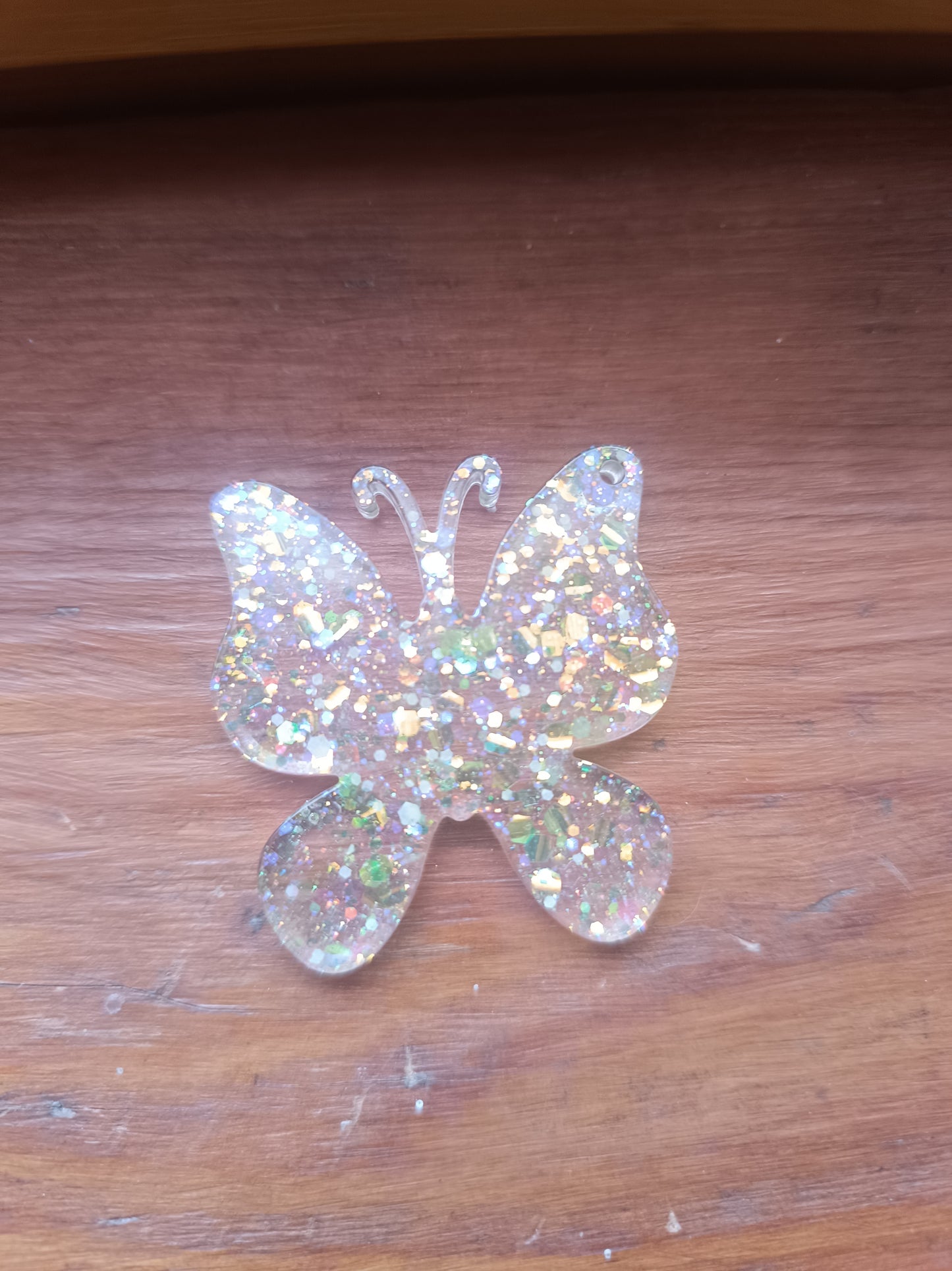 Porte clefs papillon