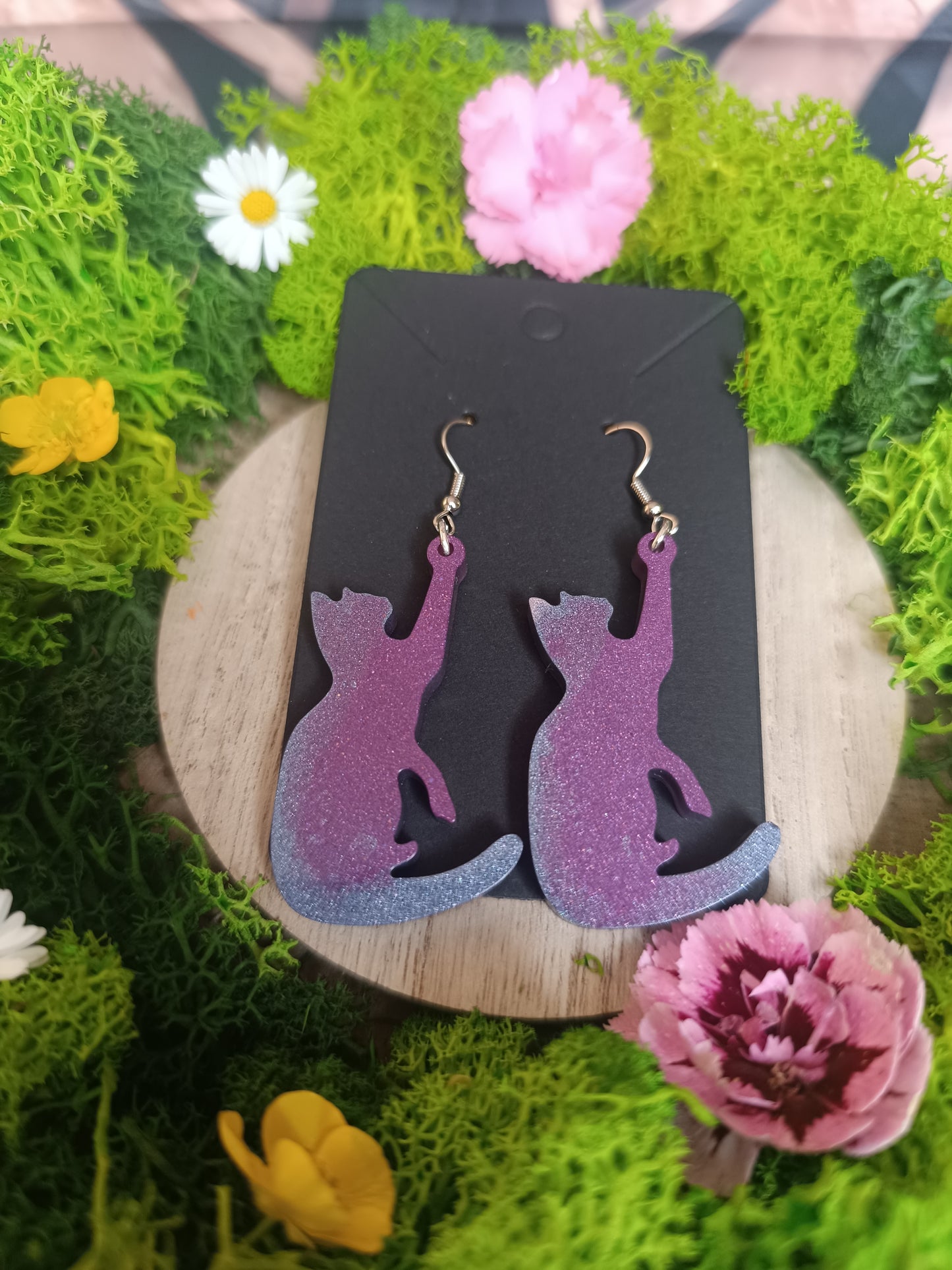 Boucle d'oreille 🐾 Élégance Mystique ✨ plusieurs modèles