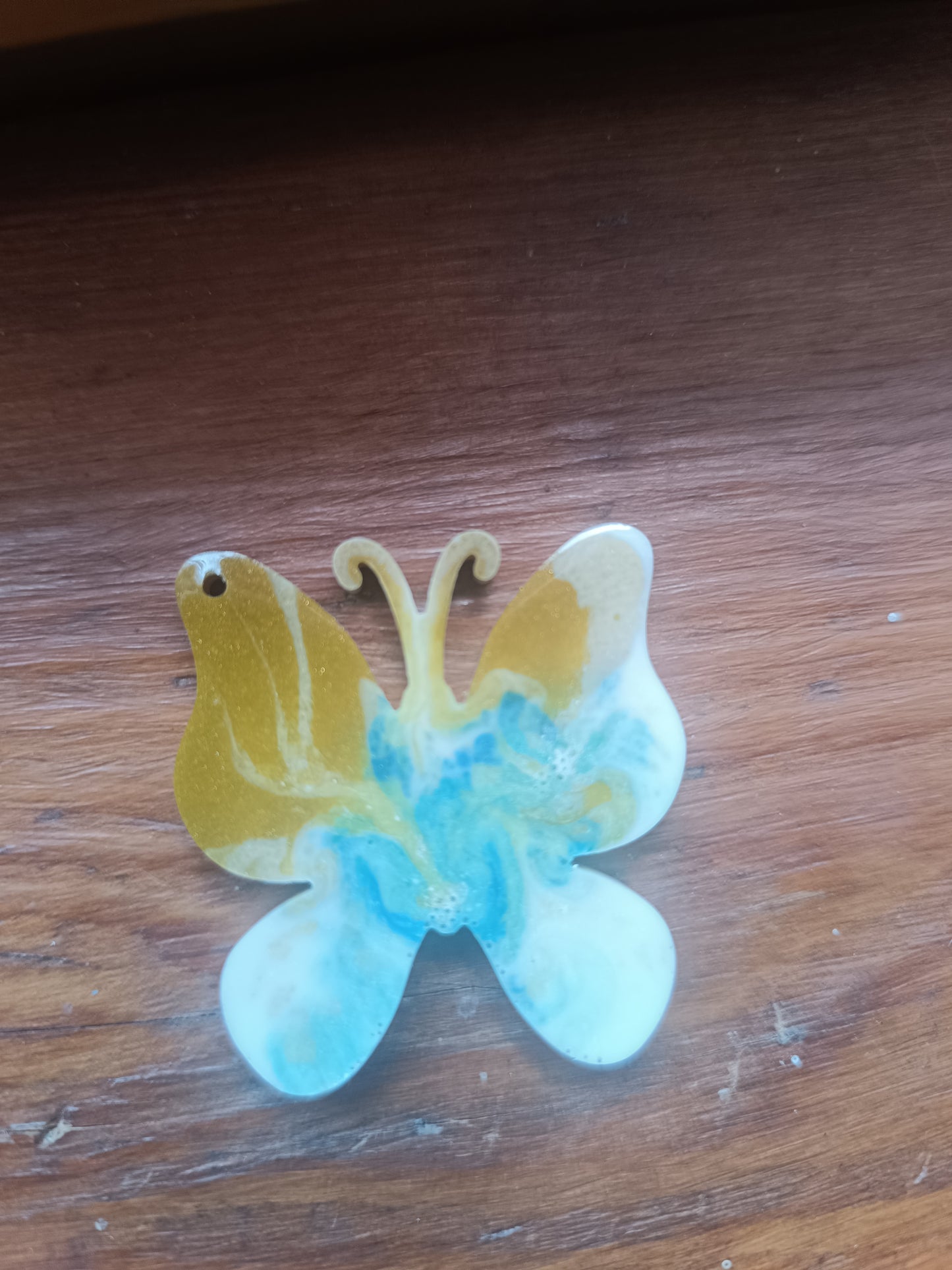 Porte clefs papillon