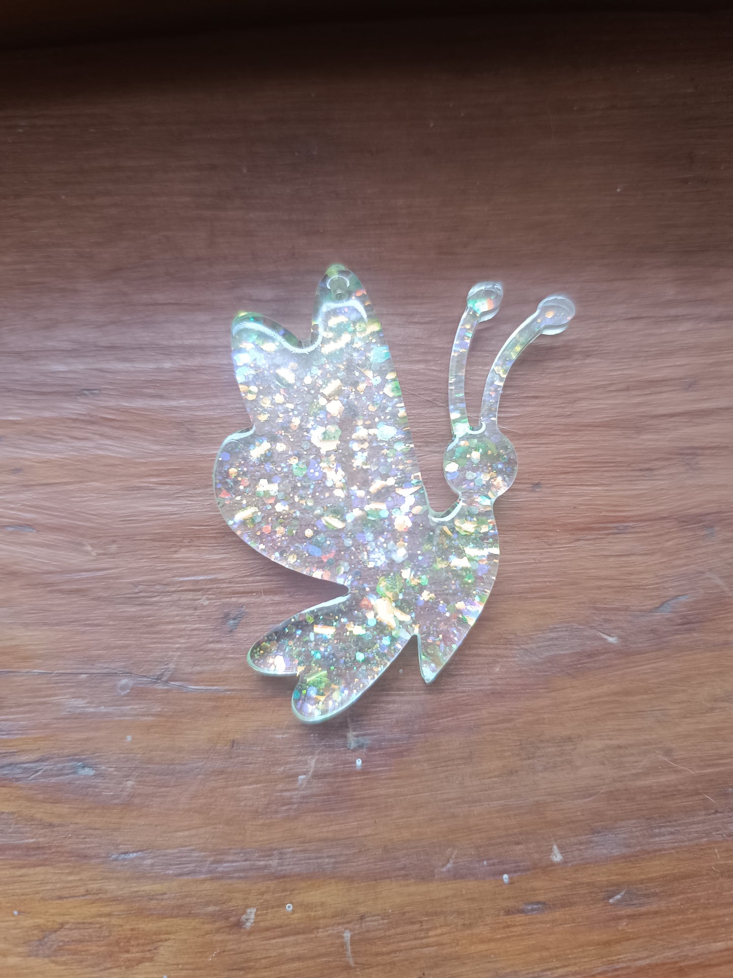 Porte clefs papillon