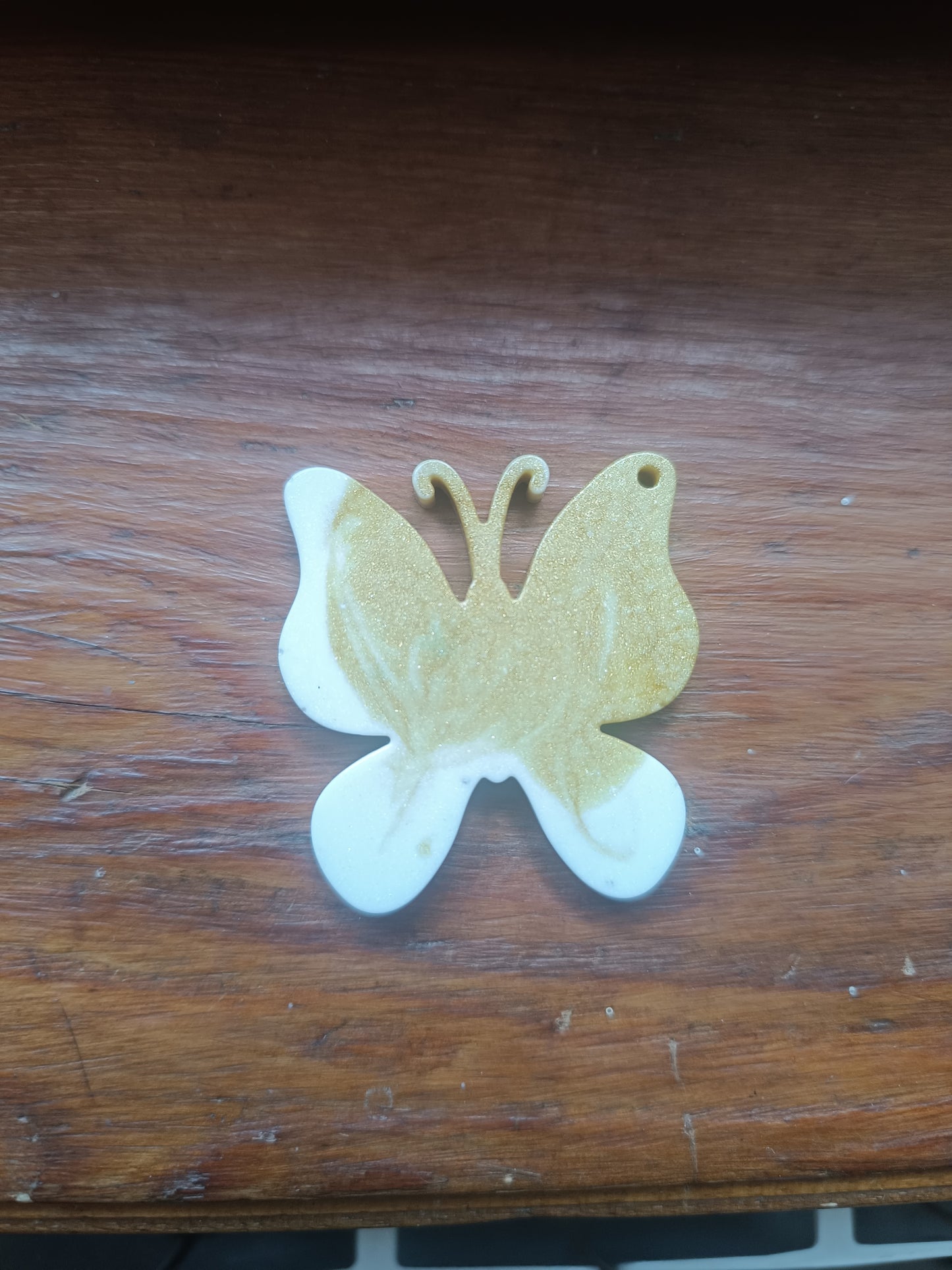 Porte clefs papillon