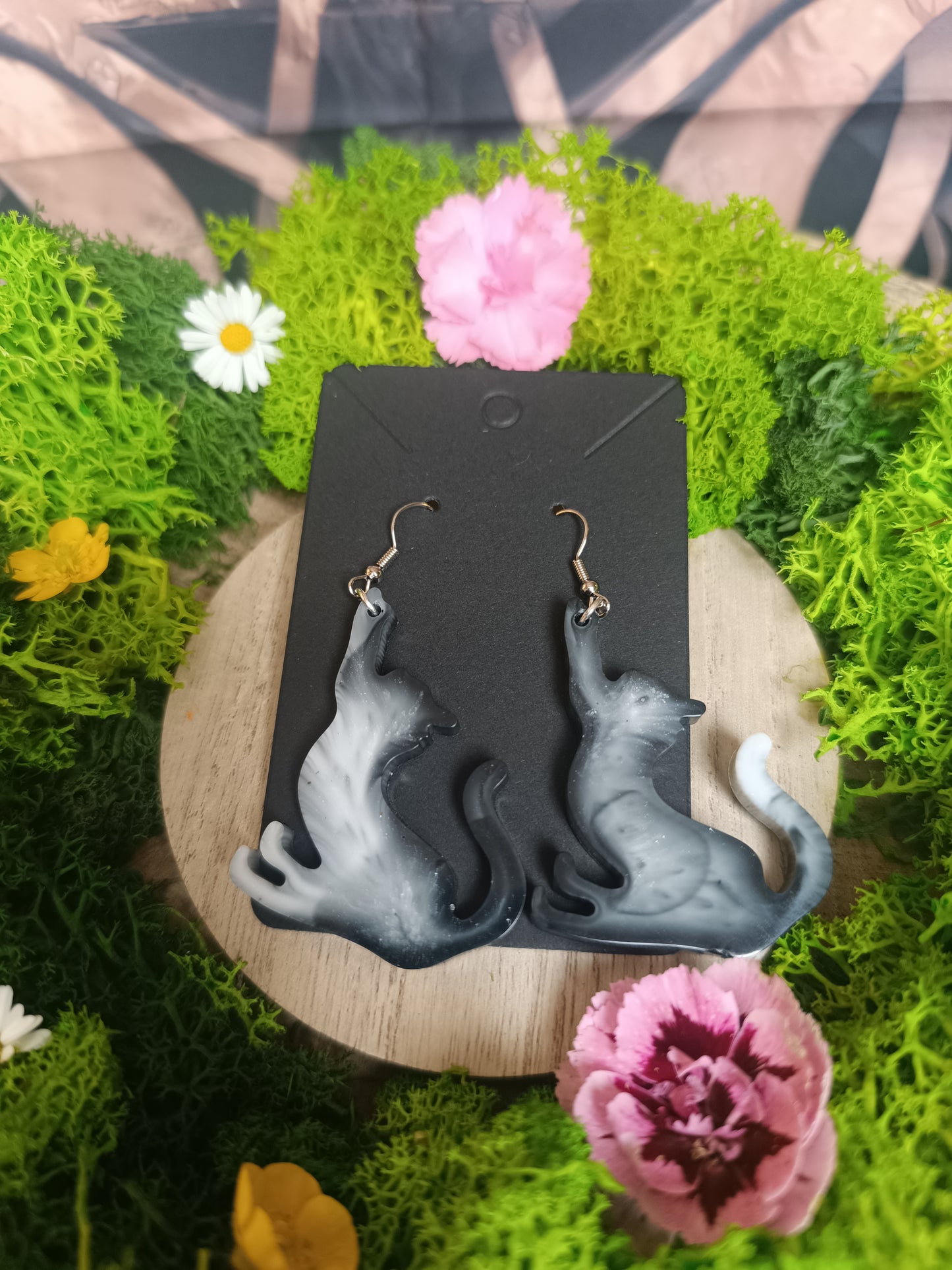 Boucle d'oreille 🐾 Élégance Mystique ✨ plusieurs modèles