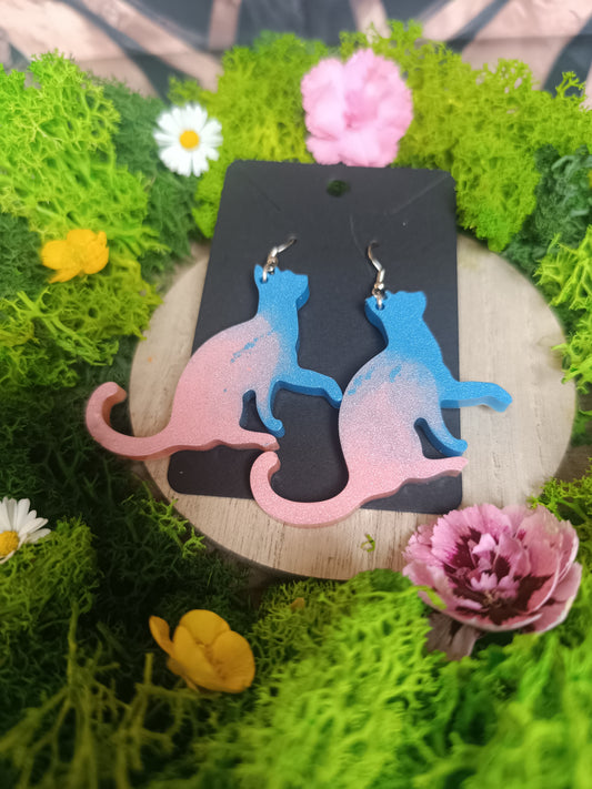 Boucle d'oreille 🐾 Élégance Mystique ✨ plusieurs modèles